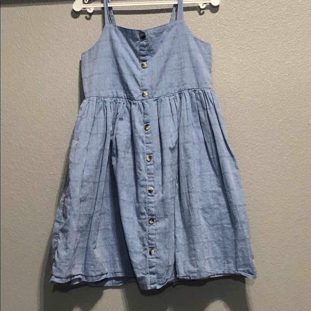 Blue dress